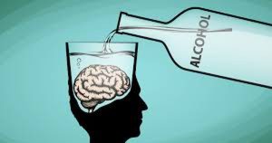 ảnh hưởng não do rượu bia